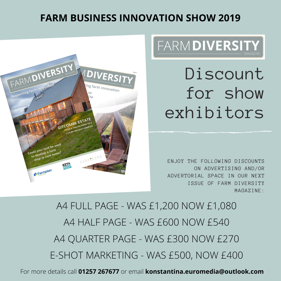 Farm Diversity Farm Business Innovation offer #farmbiz