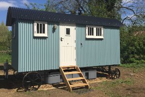 glamping caravan accommodation