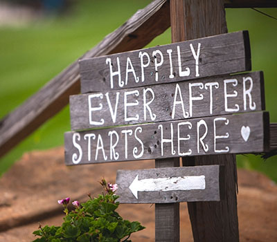Happily ever after sign - How to convince family to diversify your farm