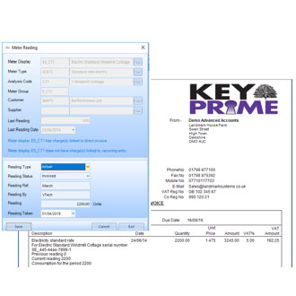 Metering module for KEYPrime Accounts