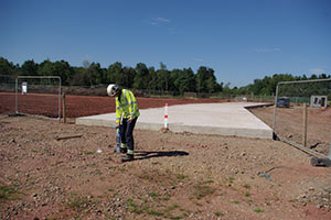Man constructing