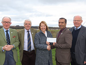 Team with donation of £3000 for new RSABI publication