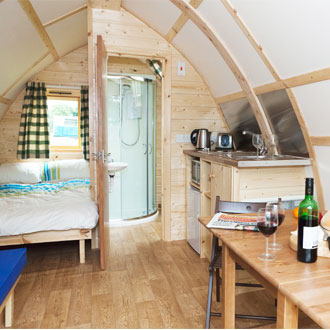 Inside A Glamping Pod In Scotland’s Newest Glamping Site 
