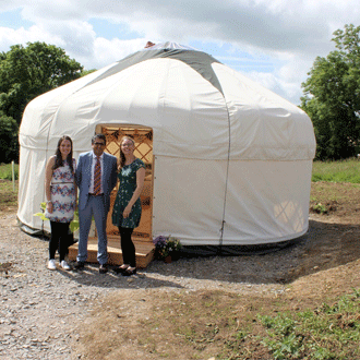 New Cafe Complete For Country Bumpkin Yurts