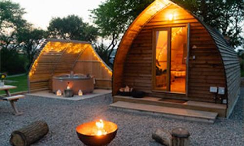 Wigwam glamping farm diversification