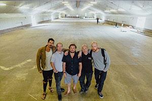 Psycho path team preparing scare park